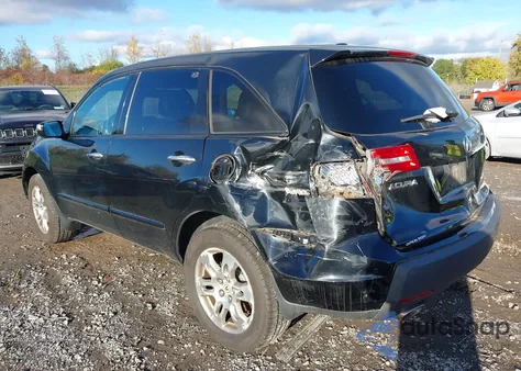 2008 Acura Mdx Technology Package z USA, uszkodzony, nr VIN 2HNYD28398H530728